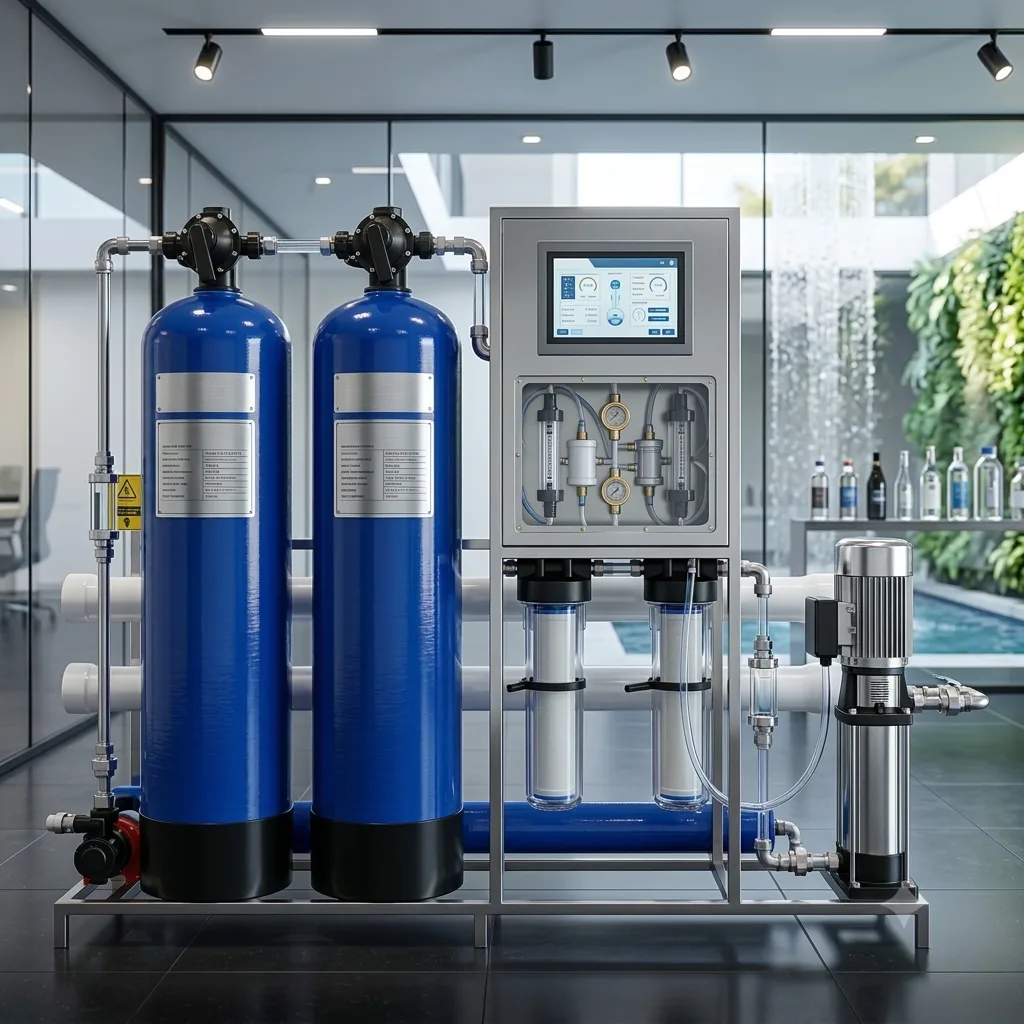 Commercial water plant