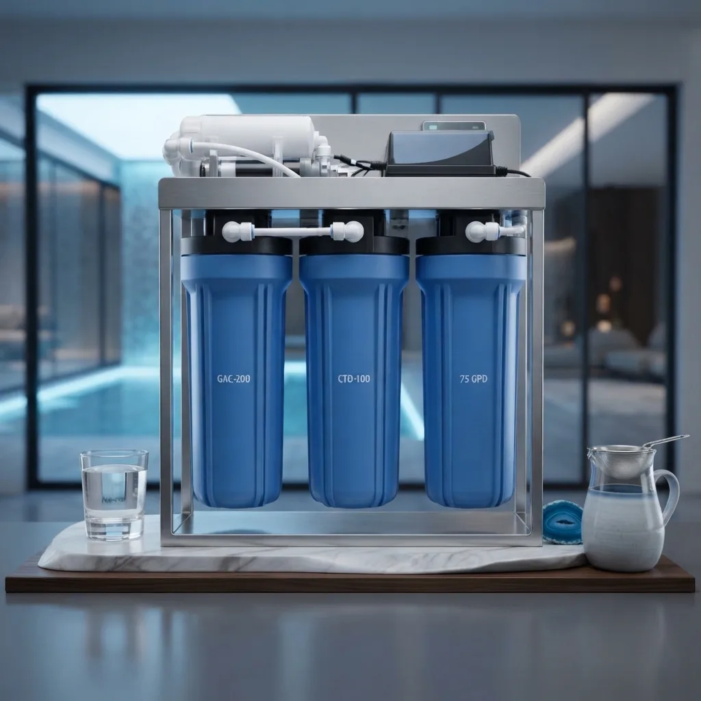 Commercial water plant